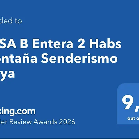 Casa B Entera 2 Habs Montana Senderismo Playa Apartament Arredondo